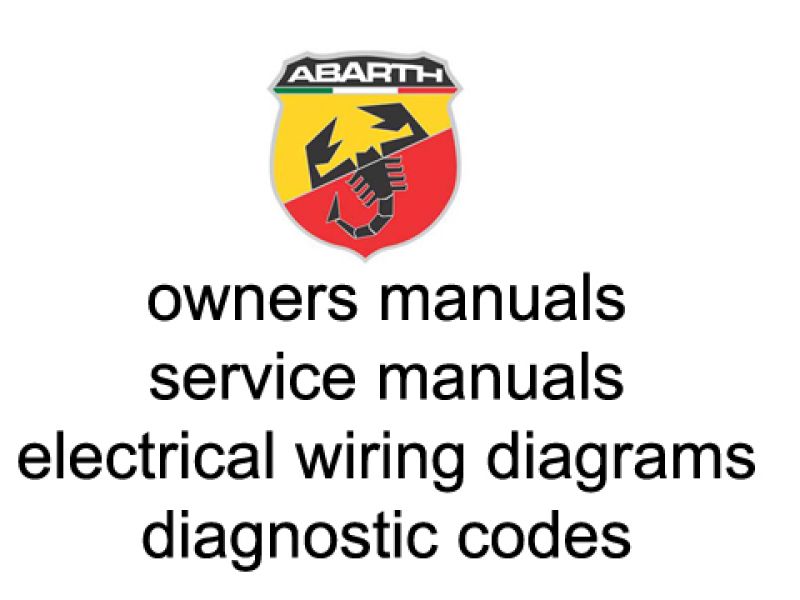 Fiat Abarth Manuals PDF