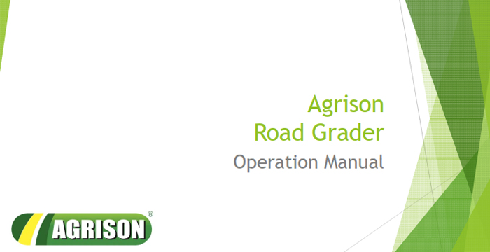Agrison Road Grader