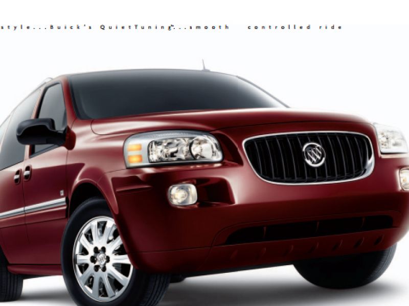 Buick Terraza Owner’s Service Manual