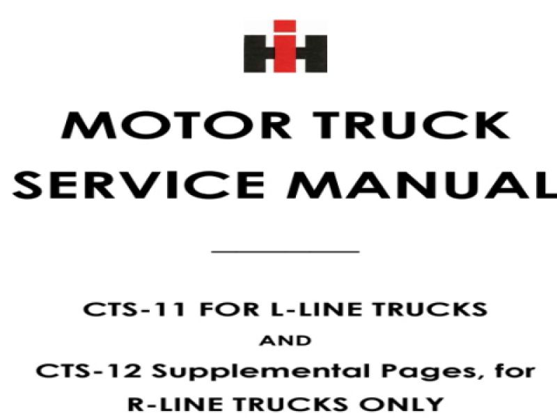 CASE IH CTS 11-12 Service Manual