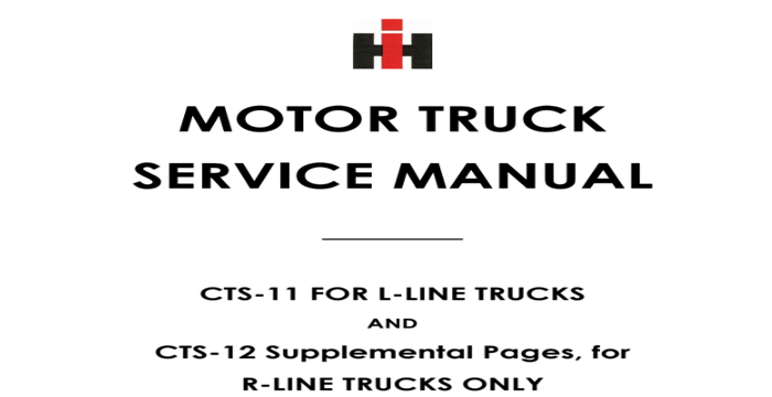 CASE IH CTS 11-12 Repair Manual