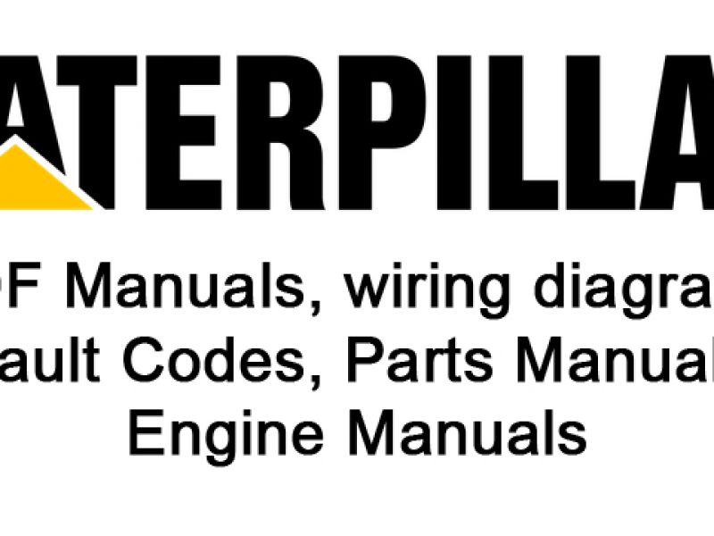 Caterpillar Manuals PDF and wiring diagrams