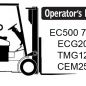 Clark EC500 70-120, ECG20-32, TMG12-25, CEM25-30 Operator's Manual