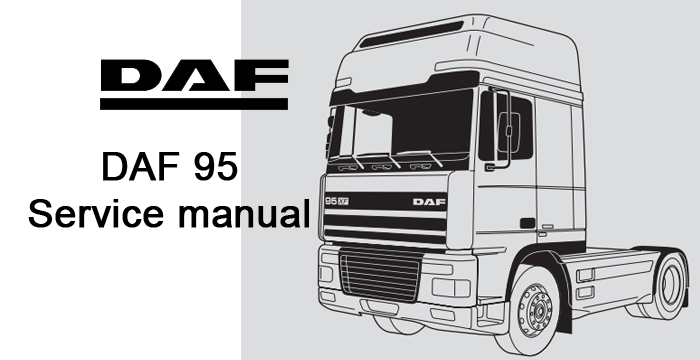 DAF 95XF Service manual