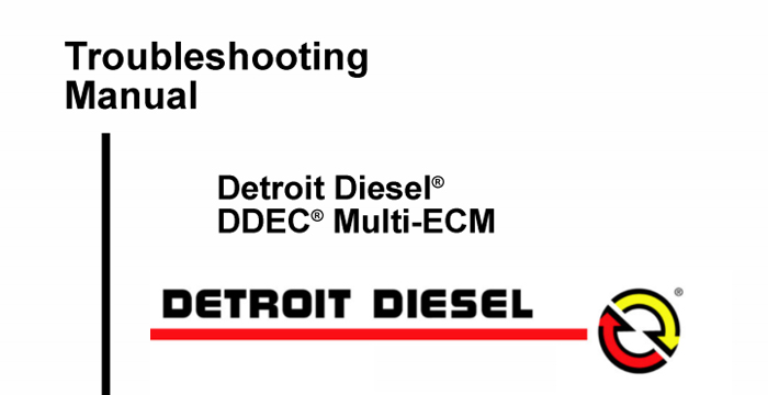 Detroit Diesel DDEC Multi-ECM Troubleshoting Manual