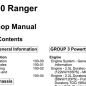 Ford Ranger 2011 Workshop Repair Manual
