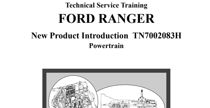 Ford Ranger PDF Manuals