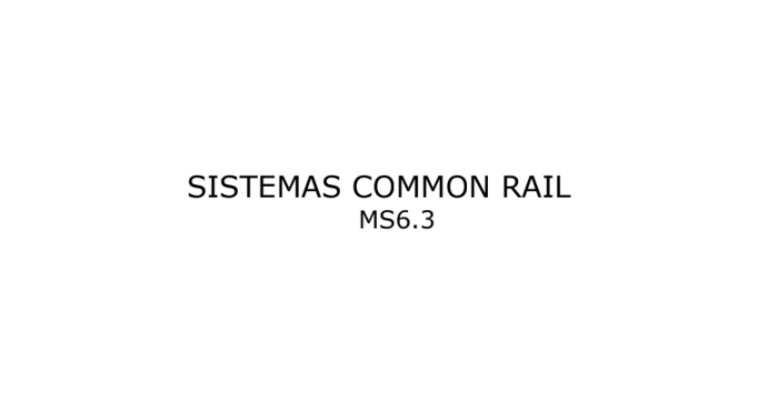 Iveco Common Rail MS6.3 manual
