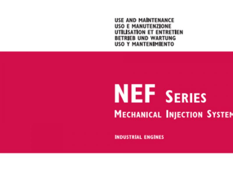 Iveco Engine NEF45TM5 Operating Manual