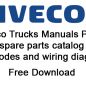 Iveco Trucks Manuals PDF, spare parts catalog, fault codes and wiring diagrams