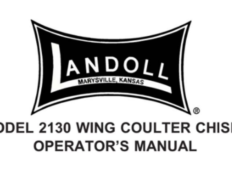 Landoll 2130 Operator's Manuals