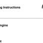 MAN D2842 Diesel Engine Operating Manual PDF