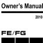 2010 Mitsubishi Fuso FG Owner’s Manual