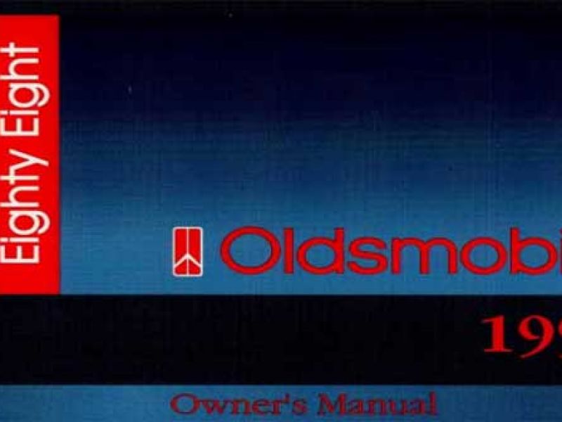 1995 Oldsmobile 88 Owner’s Manual