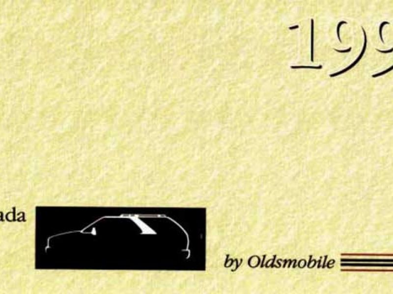 1996 Oldsmobile Bravada Owner’s Manual