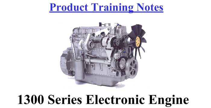Perkins 1300 Series Electronic Training Manual