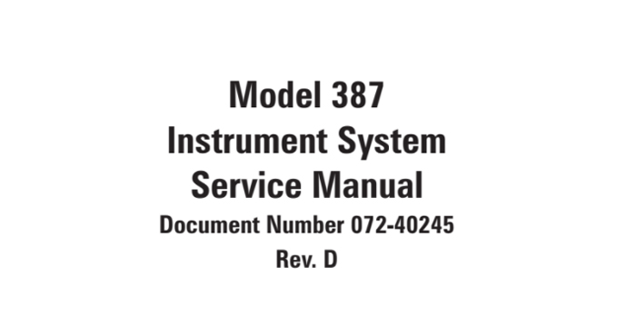 Peterbilt 387 Instrument System Repair Manual