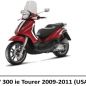 Piaggio BV 300 Tourer 2010-2012