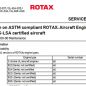 Information on ASTM ROTAX Aircraft Engines