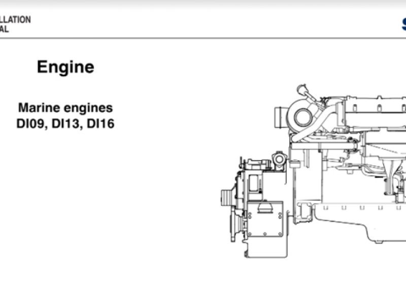 Scania DI09 Engine Installation Manual
