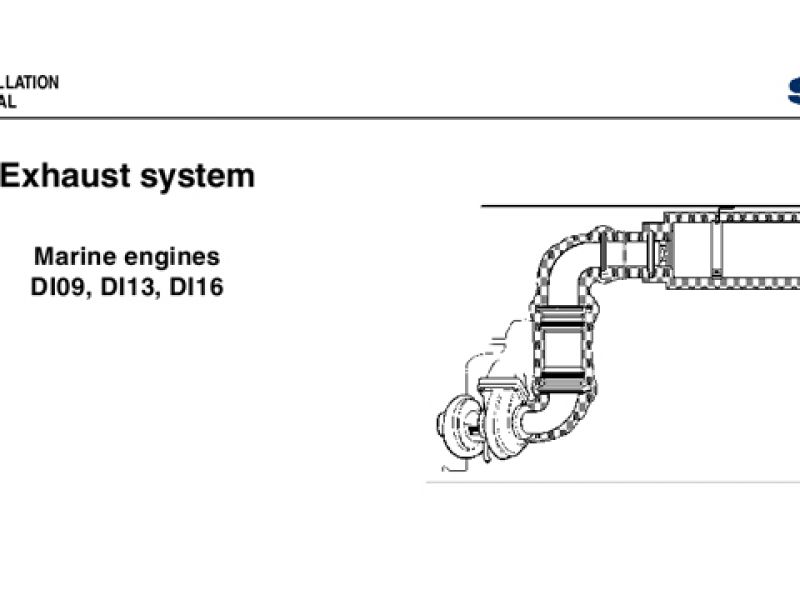 Scania DI16 Exhaust system Installation Manual
