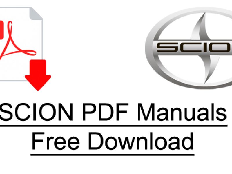 All Scion Manuals PDF