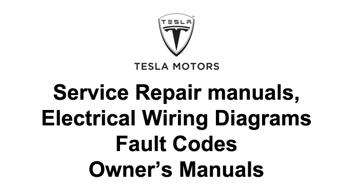Tesla Service Owner's Manuals PDF