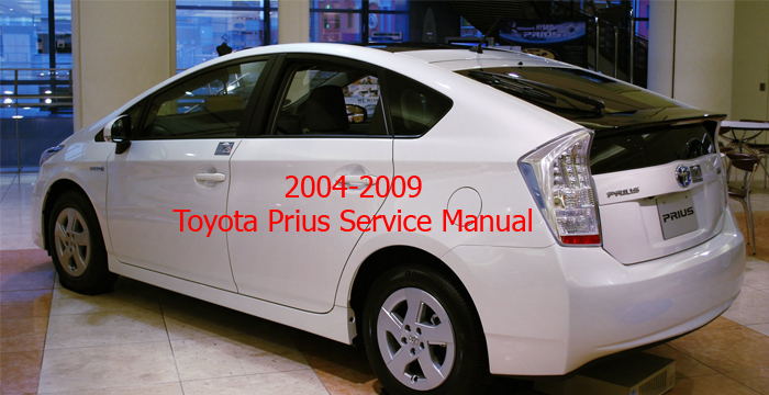 Toyota Prius Service Manual