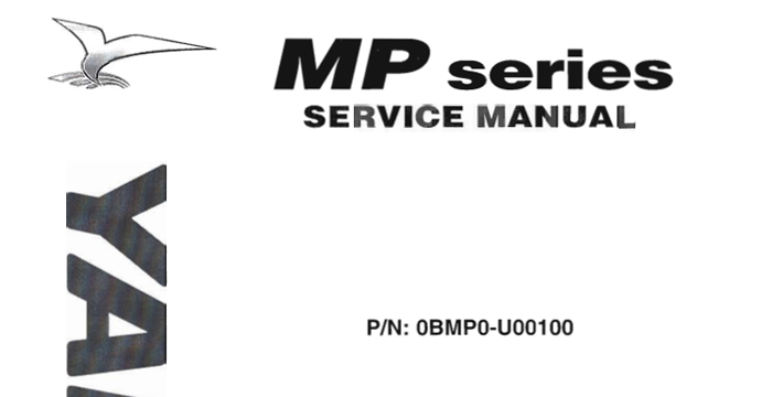 YANMAR MP Series Repair Manual